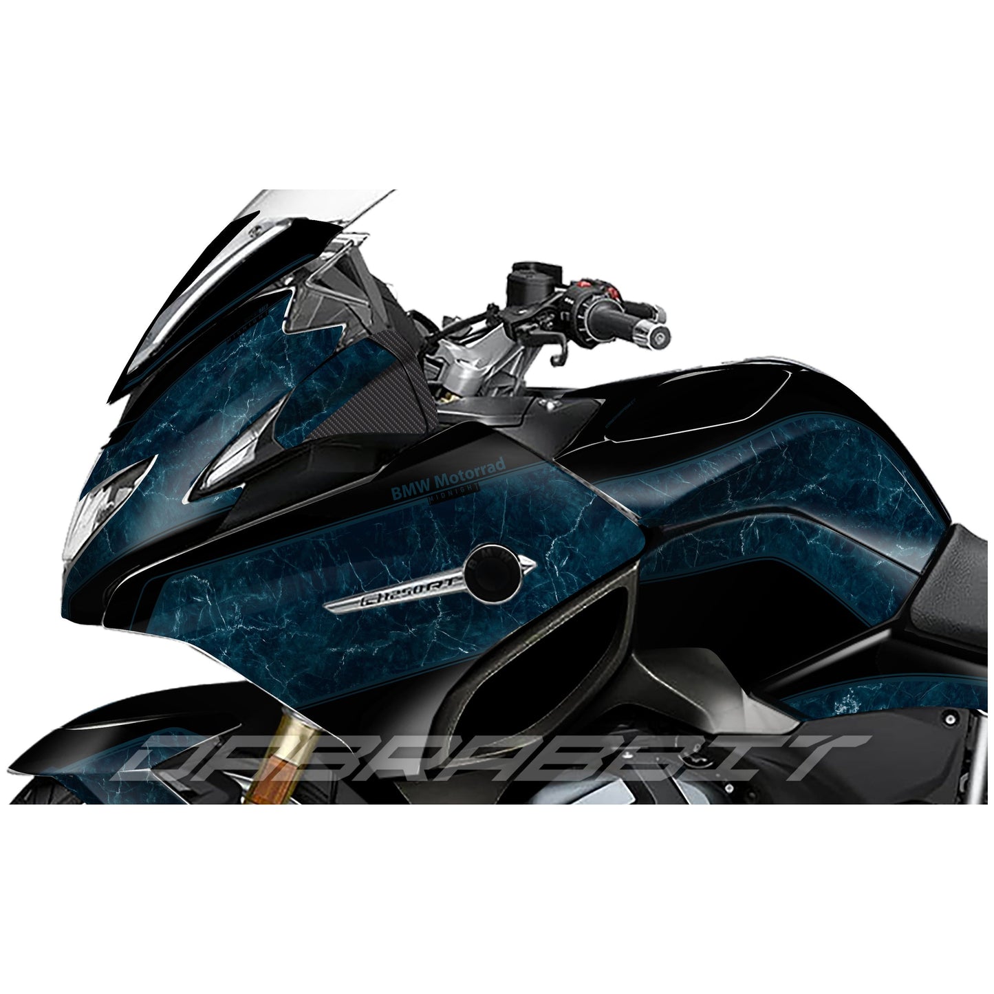 BMW R 1200/1250 RT stickerset camo blue