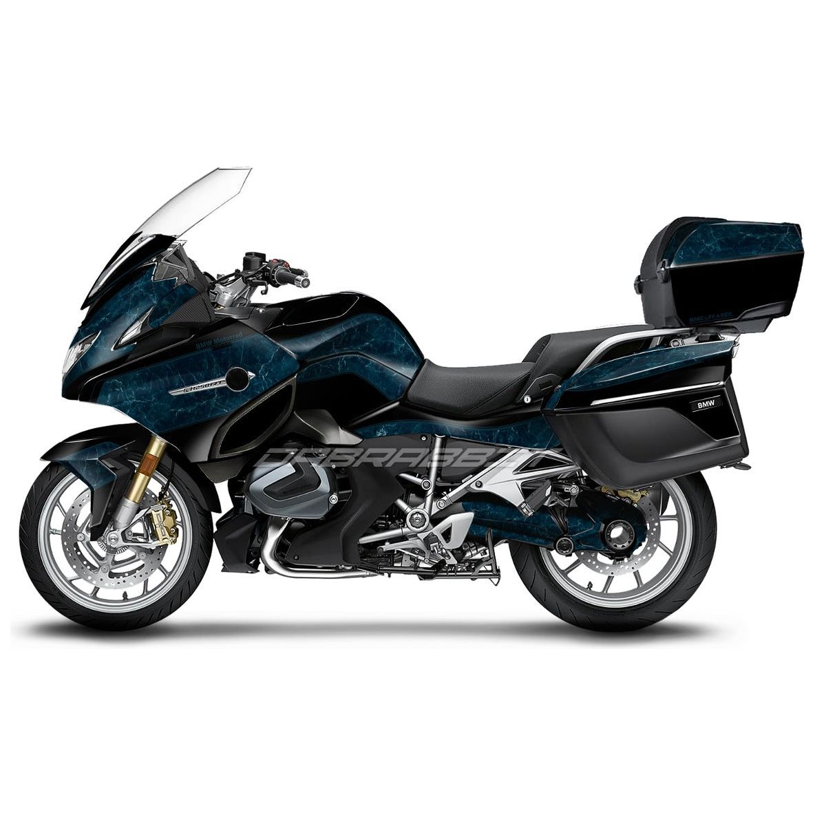 BMW R 1200/1250 RT stickerset camo blue