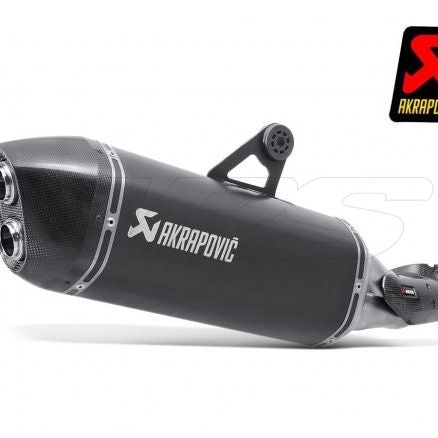 EXHAUST SILENCER AKRAPOVIC TITANIUM BLACK BMW R 1200 GS 2013-16 / ADV 2014-16