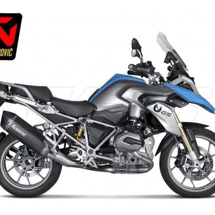 EXHAUST SILENCER AKRAPOVIC TITANIUM BLACK BMW R 1200 GS 2013-16 / ADV 2014-16