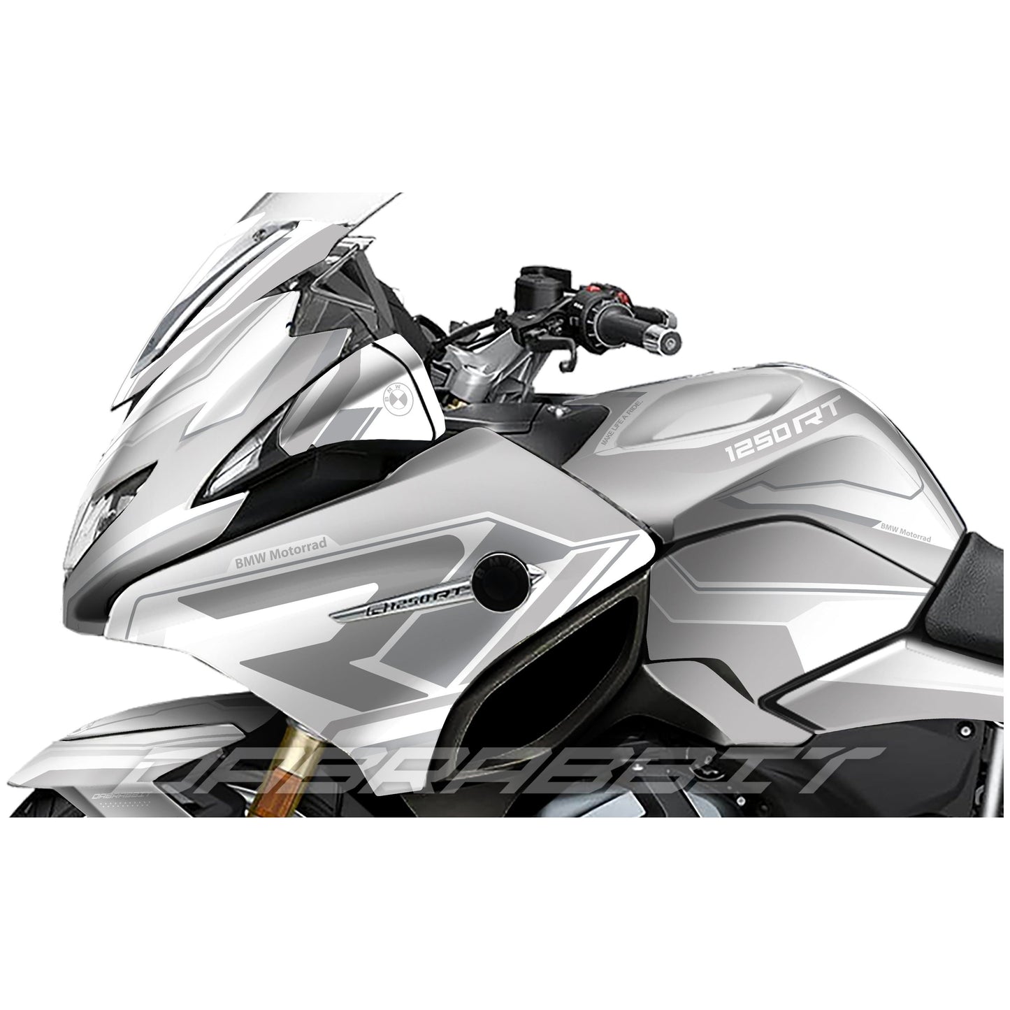BMW R 1200/1250 RT stickerset pack wit