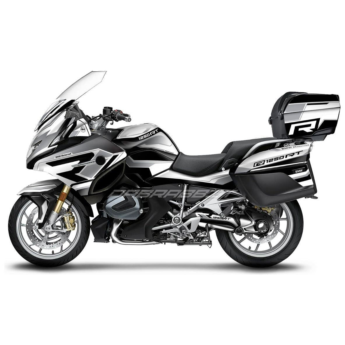BMW R 1200/1250 RT stickerset pack grey W