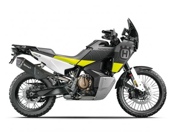 HP CORSE SILENCER SPS CARBON SHORT BLACK STEEL HUSQVARNA NORDEN 901 2022
