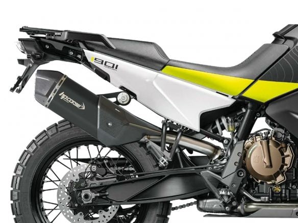 HP CORSE SILENCER SPS CARBON SHORT BLACK STEEL HUSQVARNA NORDEN 901 2022