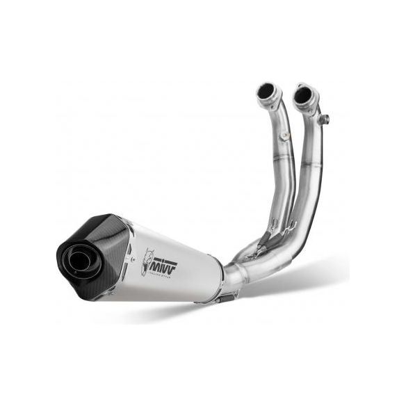 MIVV Complete Uitlaatsysteem 1x1 Delta Race Roestvrijstaal voor Aprilia RS 660 (2020-2024)