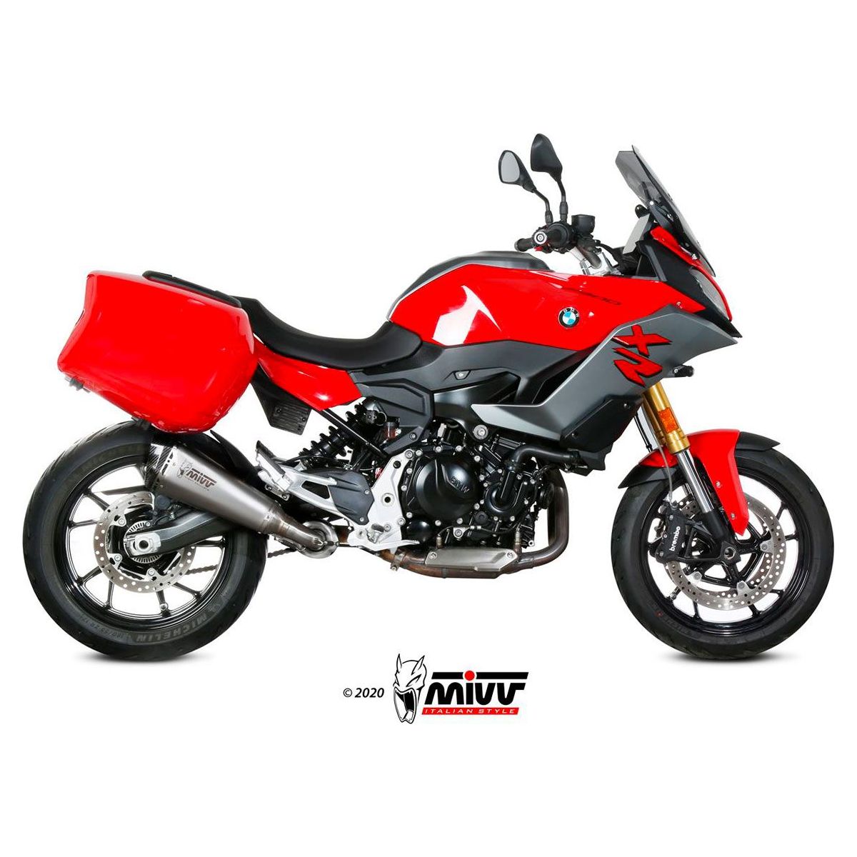 MIVV DELTA RACE CARBON DEMPER BMW F 900 XR 2020-2024