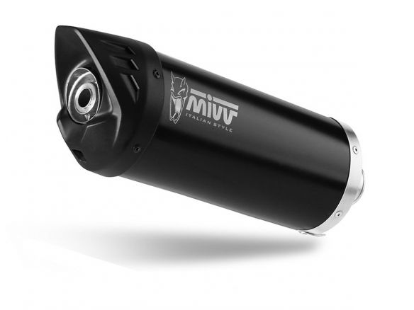 MIVV MOVER BLACK PAINTED STAINLESS STEEL SILENCER SLIP-ON YAMAHA 300 TRICITY 2021-2024