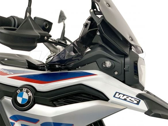 PAIR DEFLECTORS WRS SMOKED BMW F 750 GS / F 850 GS 2018-2023 (NO ADVENTURE)
