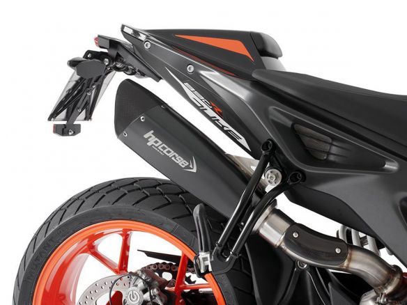 SILENCER EVOXTREME 310 HP CORSE BLACK SATIN STEEL KTM DUKE 890 R 2020-2023