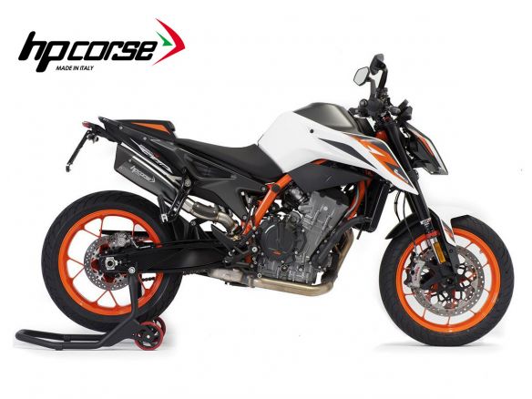 SILENCER EVOXTREME 310 HP CORSE BLACK SATIN STEEL KTM DUKE 890 R 2020-2023