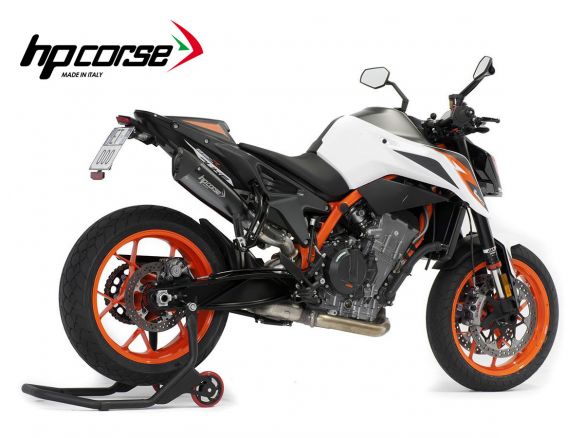 SILENCER EVOXTREME 310 HP CORSE BLACK SATIN STEEL KTM DUKE 890 R 2020-2023