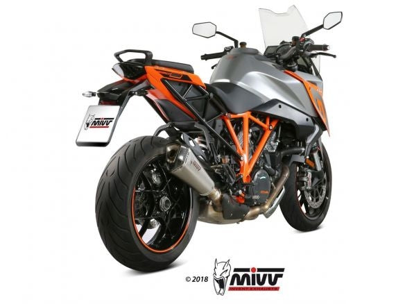 SILENCER MIVV DELTA RACE STAINLESS STEEL CARBON KTM 1290 SUPER DUKE GT 2016-2023