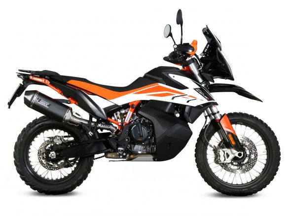 SILENCER MIVV SPORT SPEED EDGE STEEL BLACK KTM 790 ADVENTURE / R 2019-2024