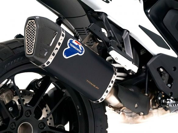 TERMIGNONI APPROVED BLACK TITANIUM SILENCER BMW R 1300 GS 2023-2024