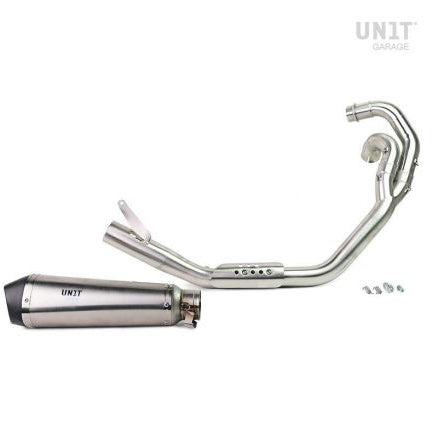 UNIT GARAGE LOW EXHAUST TRIUMPH SCRAMBLER 1200 XC / XE 2019-2024
