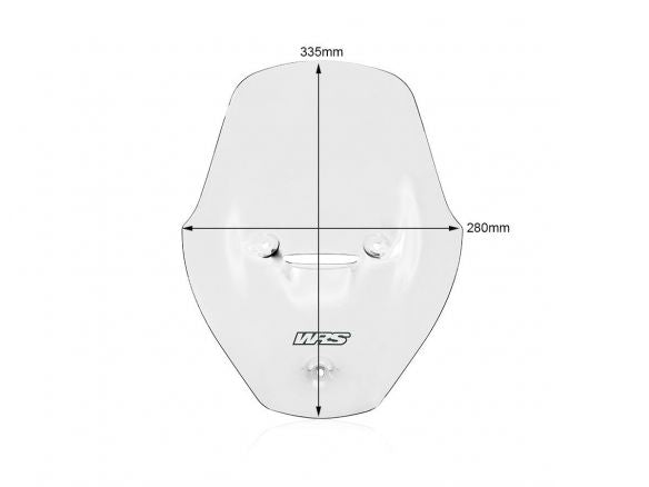 WINDSCREEN TOURING TRASPARENT WRS DUCATI DIAVEL V4 2023-2024