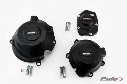 Engine cover set 3-delig Puig Kawasaki Z900 '17- / Z900SE '22-