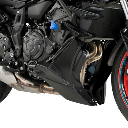 Motorspoiler S-line Puig mat zwart Yamaha MT-07 '21-