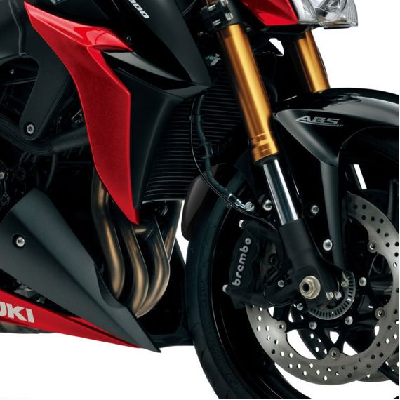 Voorspatbord verlenger zwart Puig Suzuki GSX-S1000GT ’22-