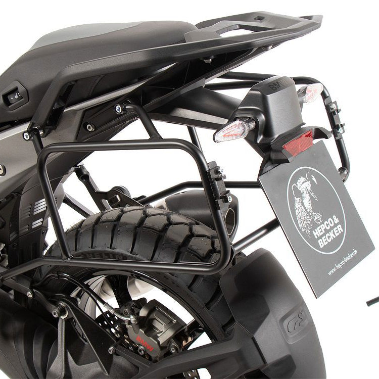 Kofferrek zwart vaste montage Hepco&Becker BMW R1300GS '23-