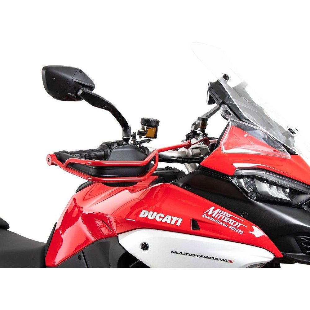 Handkap bescherm beugels rood Hepco&Becker Multistrada V4S