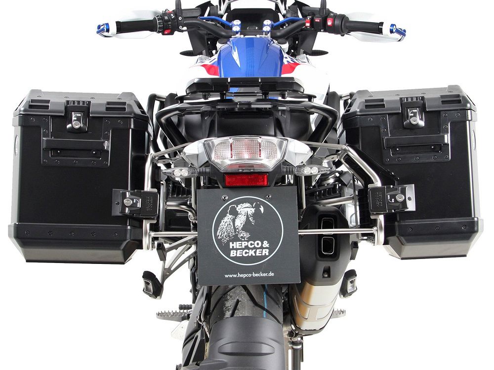 Kofferset Hepco&Becker Cutout rek+koffers zwart BMW R1250GS LC '18-