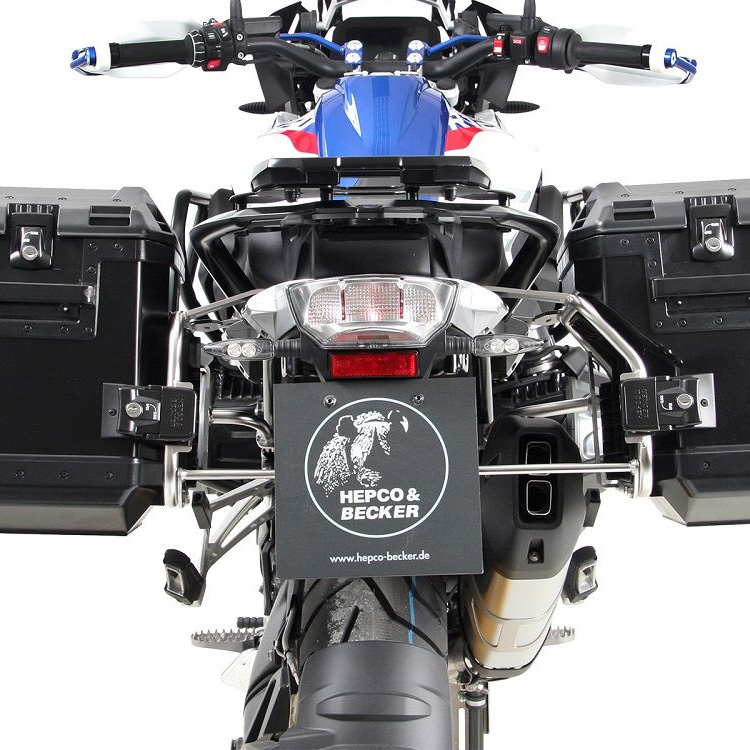 Kofferset Hepco&Becker Cutout rek+koffers zwart BMW R1250GS LC '18-
