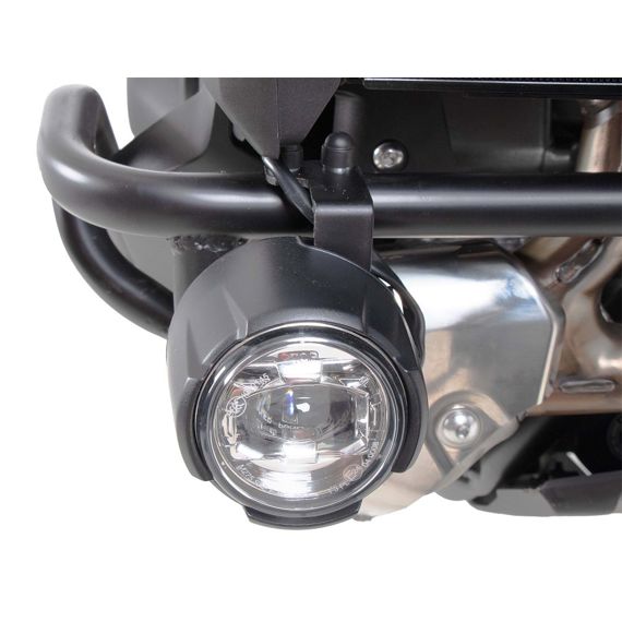 Adapters voor montage originele lampen op Honda NT1100 valbeugel van Hepco&Becker