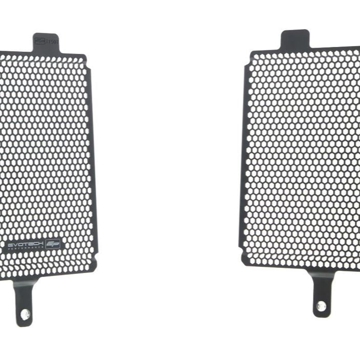 Radiatorcover set zwart Evotech Performance BMW R1250GS LC '18-