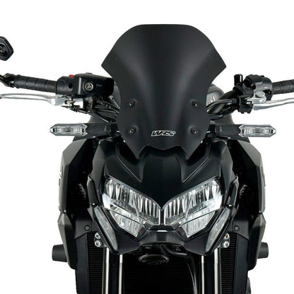 Vervangingsruit model Touring WRS Kawasaki Z900 '20- mat zwart