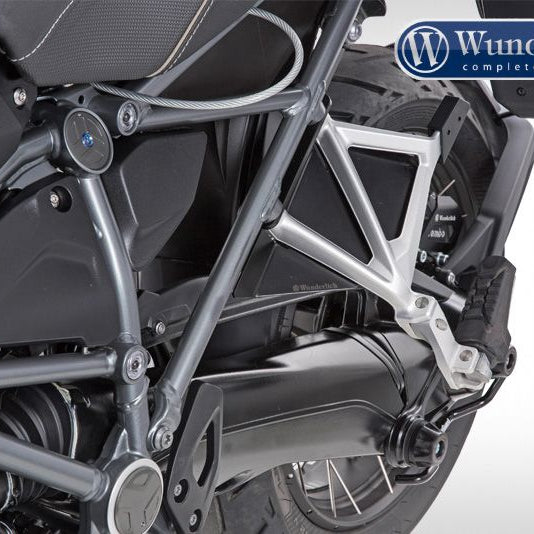 Passenger seat recess cover BMW R1200GS LC/Adventure - black Wunderlich