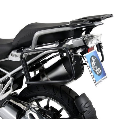 Topdrager zilver Alurack Hepco&Becker BMW R1200GS LC '13-'18