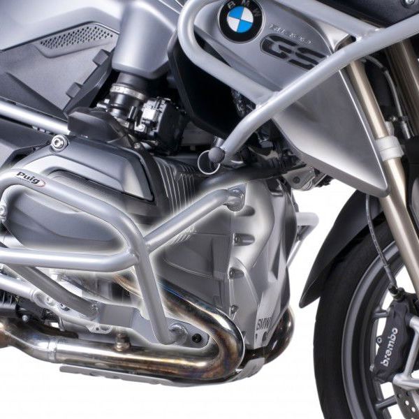 Valbeugel zilver voor onderkant Puig BMW R1200GS LC '14-'17