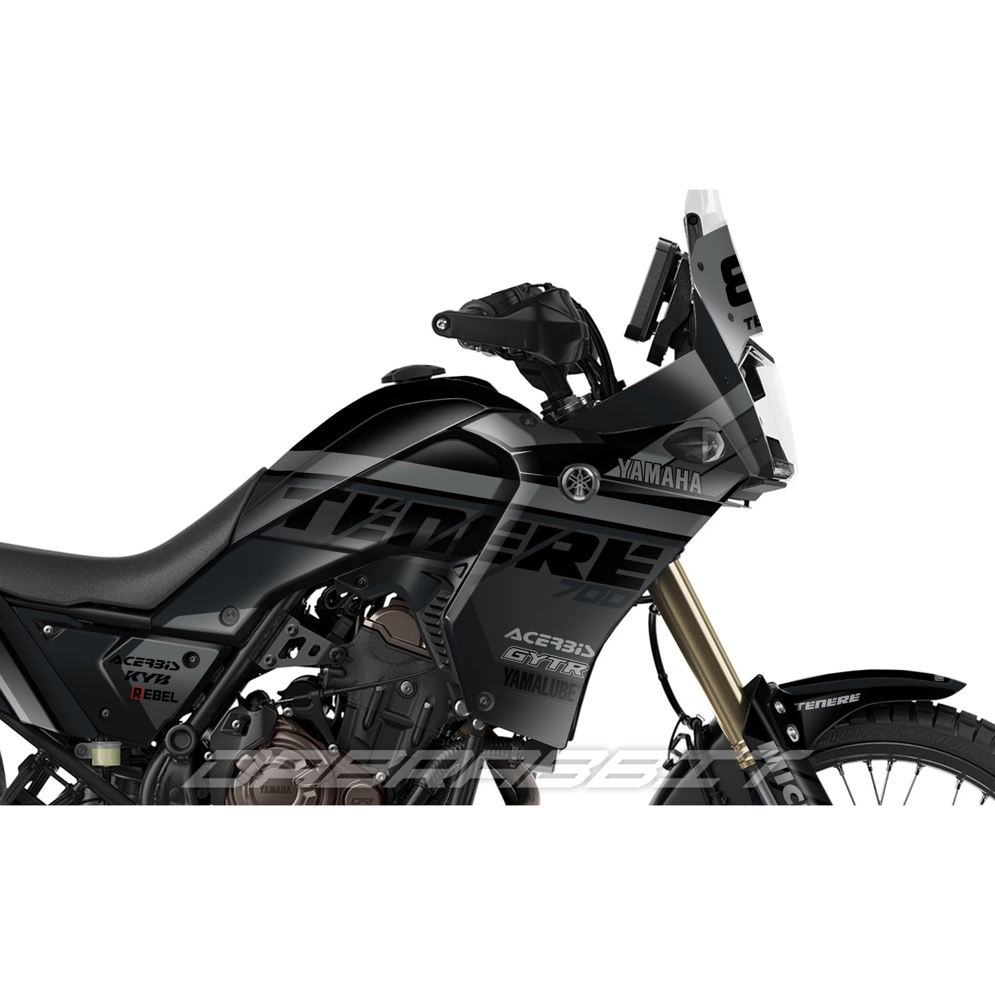 YAMAHA TENERE 700 / T7 Full stickerset (SD-BB)