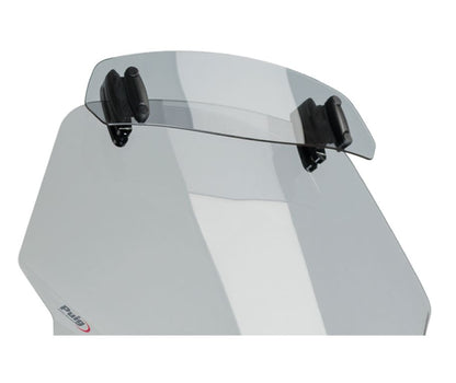 Opzetruit donker getint model Clip-On Puig (klemmen) 325x102mm