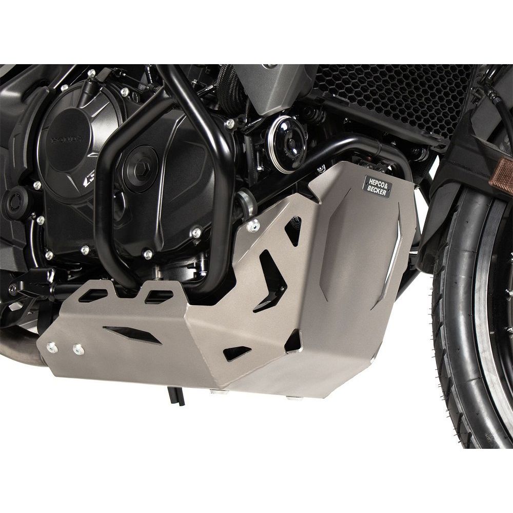 Carterplaat aluminium zwart Hepco&Becker Honda XL750 Transalp '23-