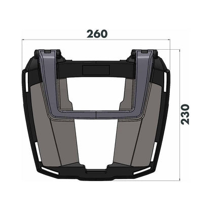 Top carrier Easyrack Hepco&amp;Becker Tuareg 660