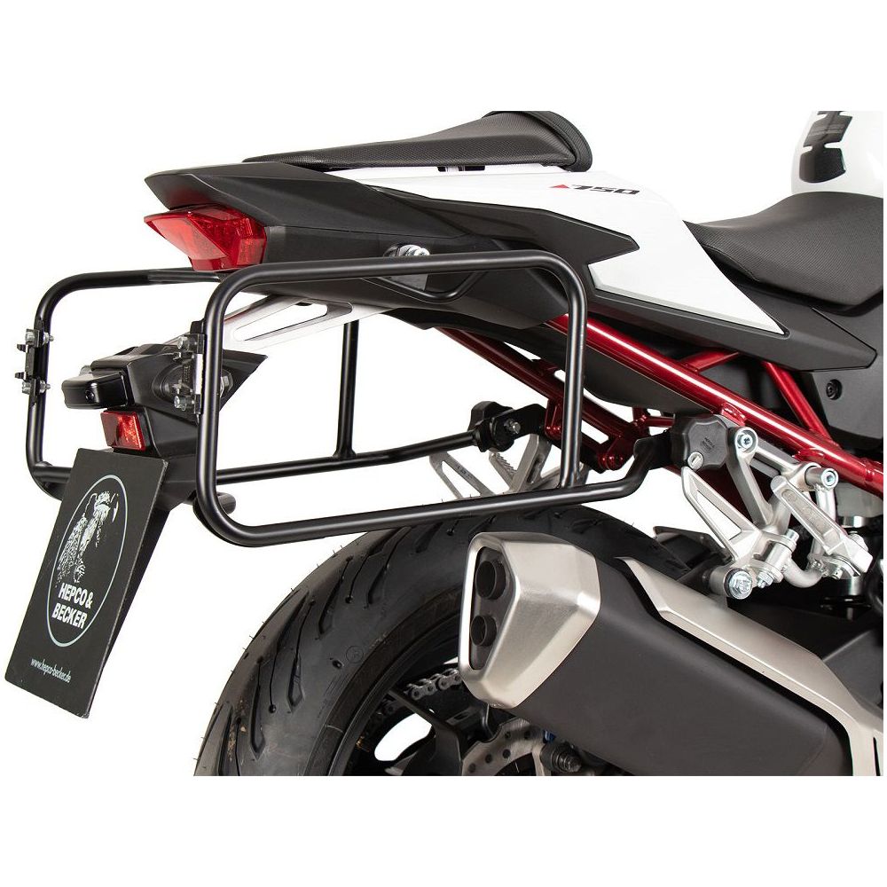 kofferrek zwart Lock-it Hepco&Becker Honda CB750 Hornet '23-