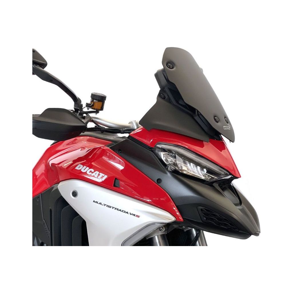 Pare-brise sport WRS noir mat Multistrada V4S