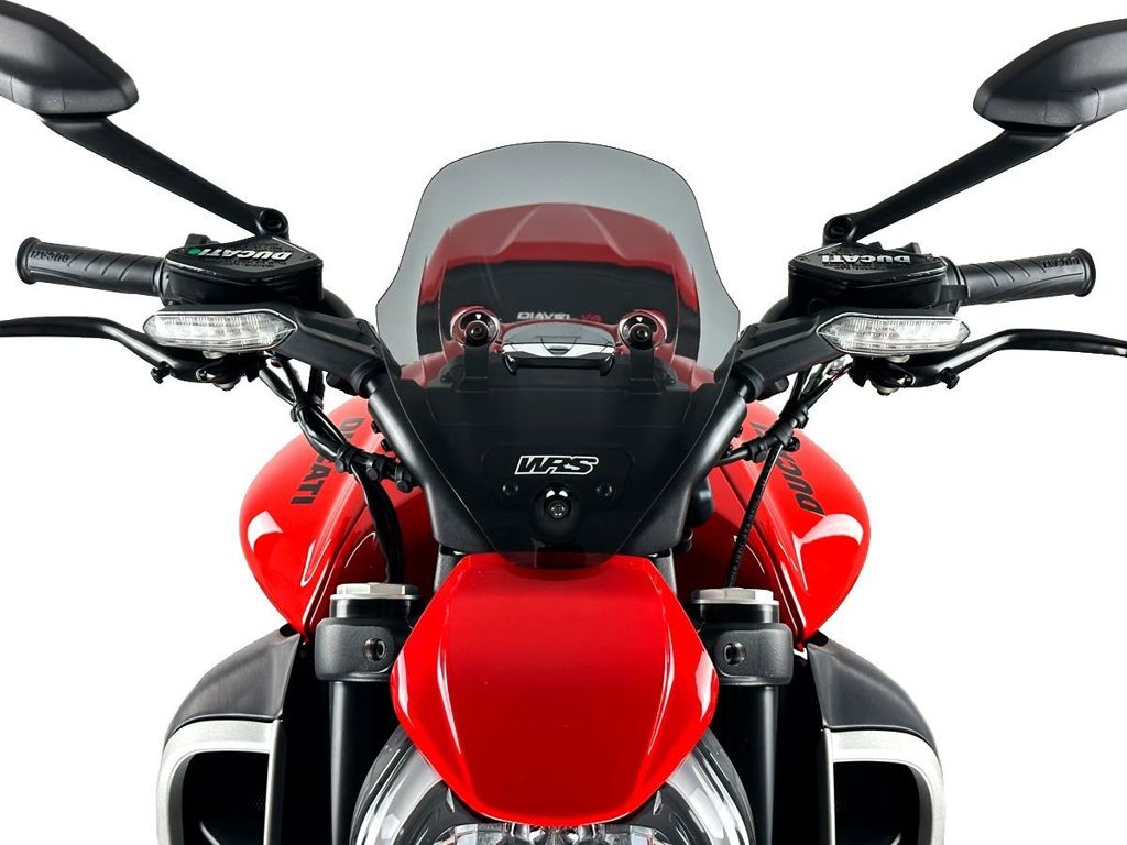 Vervangingsruit model sport WRS Ducati Diavel V4 '23- donker getint
