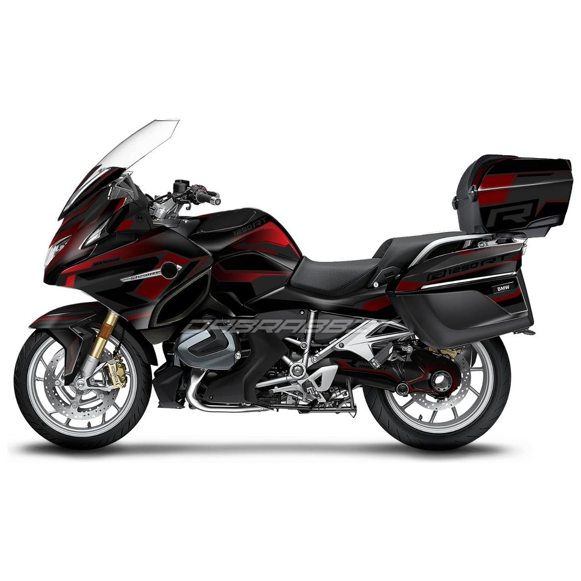 BMW R 1200/1250 RT stickerset pack Red