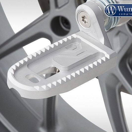 Vario voetsteunen EVO1 (set) diverse BMW modellen - silver Wunderlich