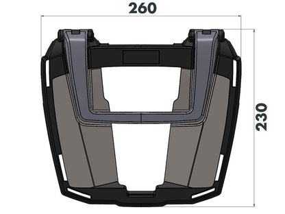 Topdrager Easyrack Hepco&Becker BMW R1250RT '19-
