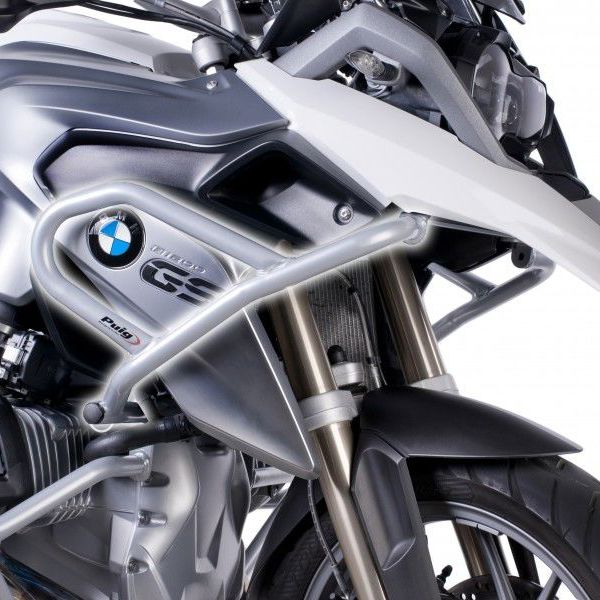 Valbeugel zilver voor onderkant Puig BMW R1200GS LC '14-'17