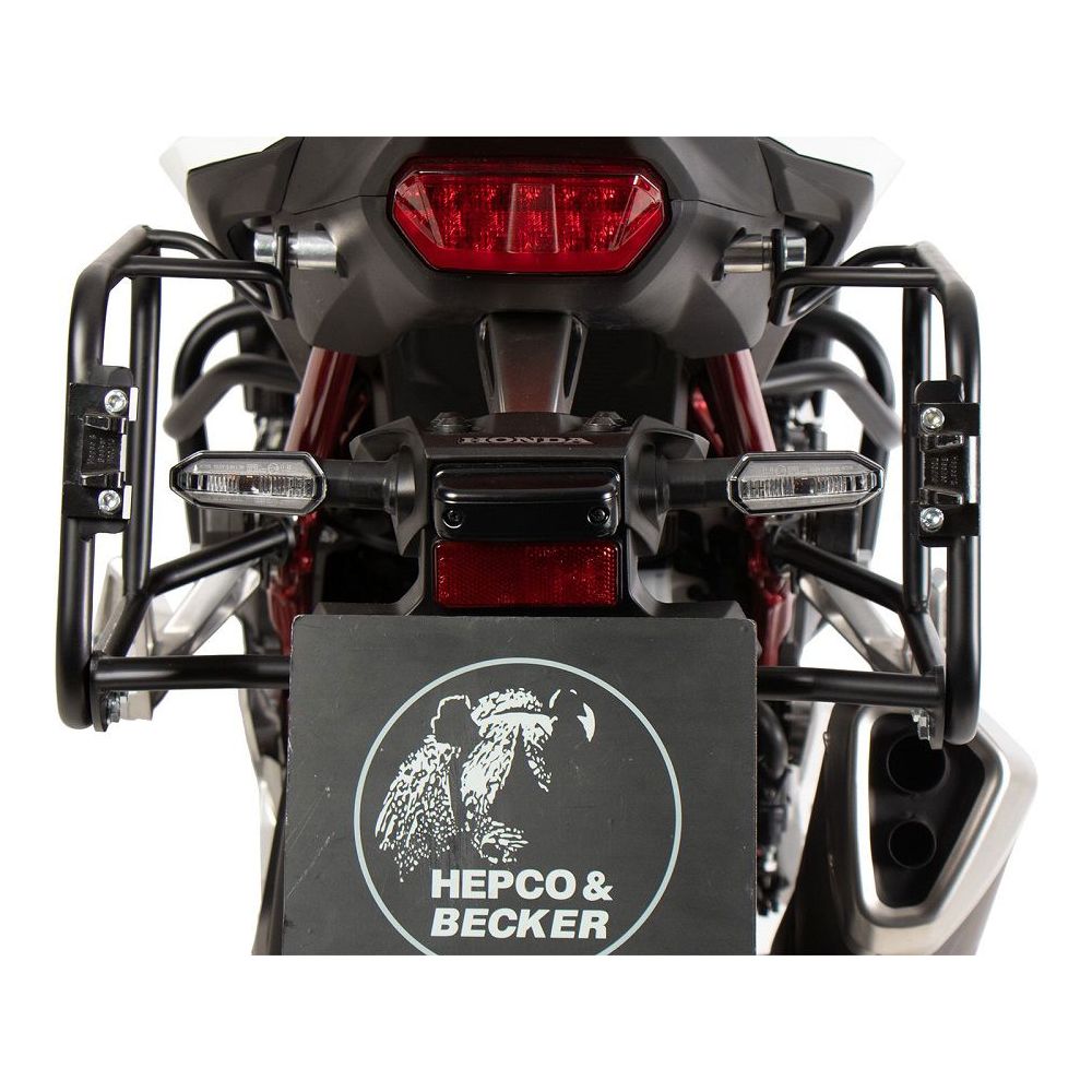 kofferrek zwart Lock-it Hepco&Becker Honda CB750 Hornet '23-