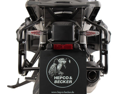 Kofferrek zwart vaste montage Hepco&Becker BMW R1300GS '23-
