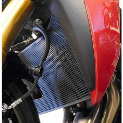 Radiatorcover zwart Evotech Performance Suzuki GSX-S950 '21-
