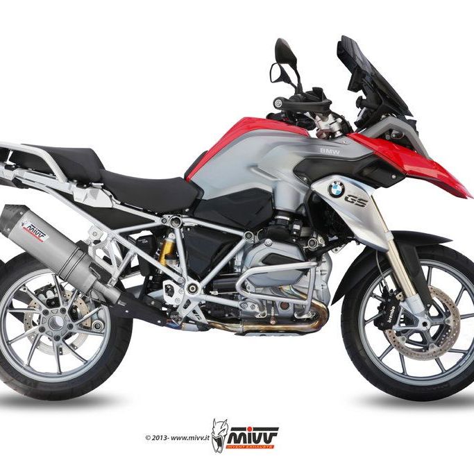 MIVV Oval titanium demper met carbon cap (big) BMW R1200GS LC '13-