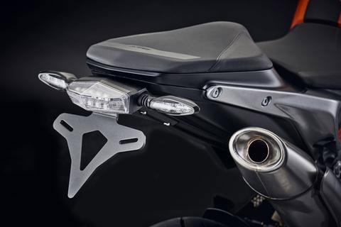 Kentekenplaathouder + helder achterlicht Evotech Performance KTM 790 Duke '18-22