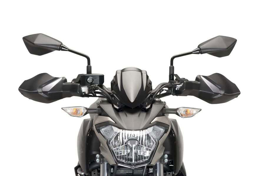 Handkappen Puig Kawasaki Z650 / Z900 '17- mat zwart